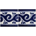 Mexican Talavera Border Tile Berceo